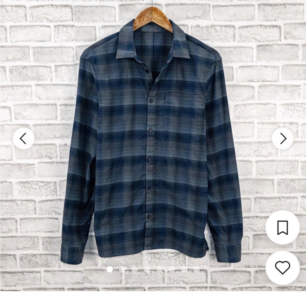 Masons Peak Flannel blue/navy 2XL